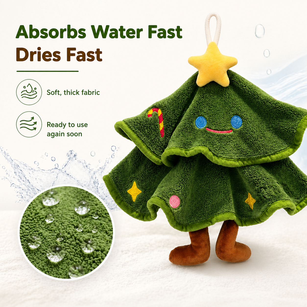 Limited Time Offer - Cute Tree Hanging Towel - Buy 2 Get 1 Free
