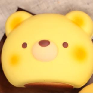 Bear Set -- Bear Paw, Bear Smiling Face, Bear Bread Simulation,Stress Relief Toy Suitable for Gift-Giving